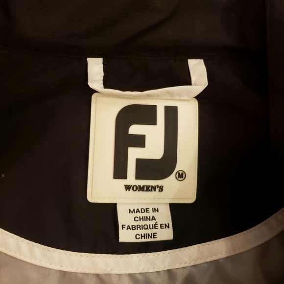 FootJoy Jacket Women Full Zip Windbreaker Lined Golf Jacket EUC - Picture 3 of 10